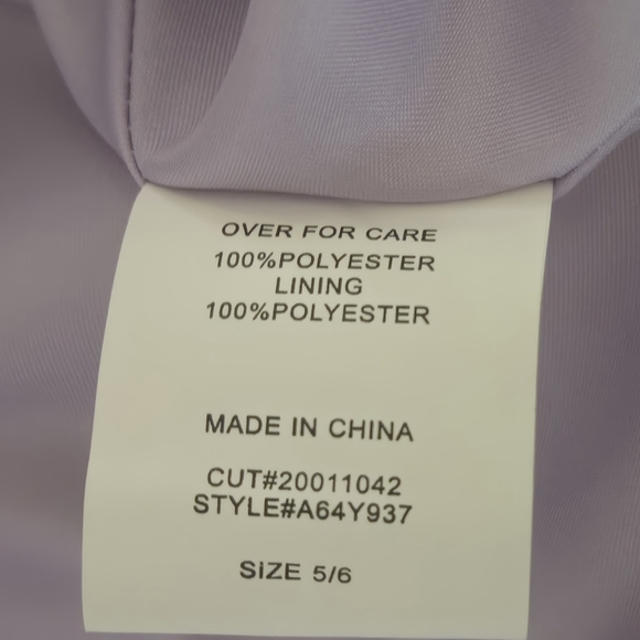 Lavender Sequin Mini Dress - Picture 7 of 9